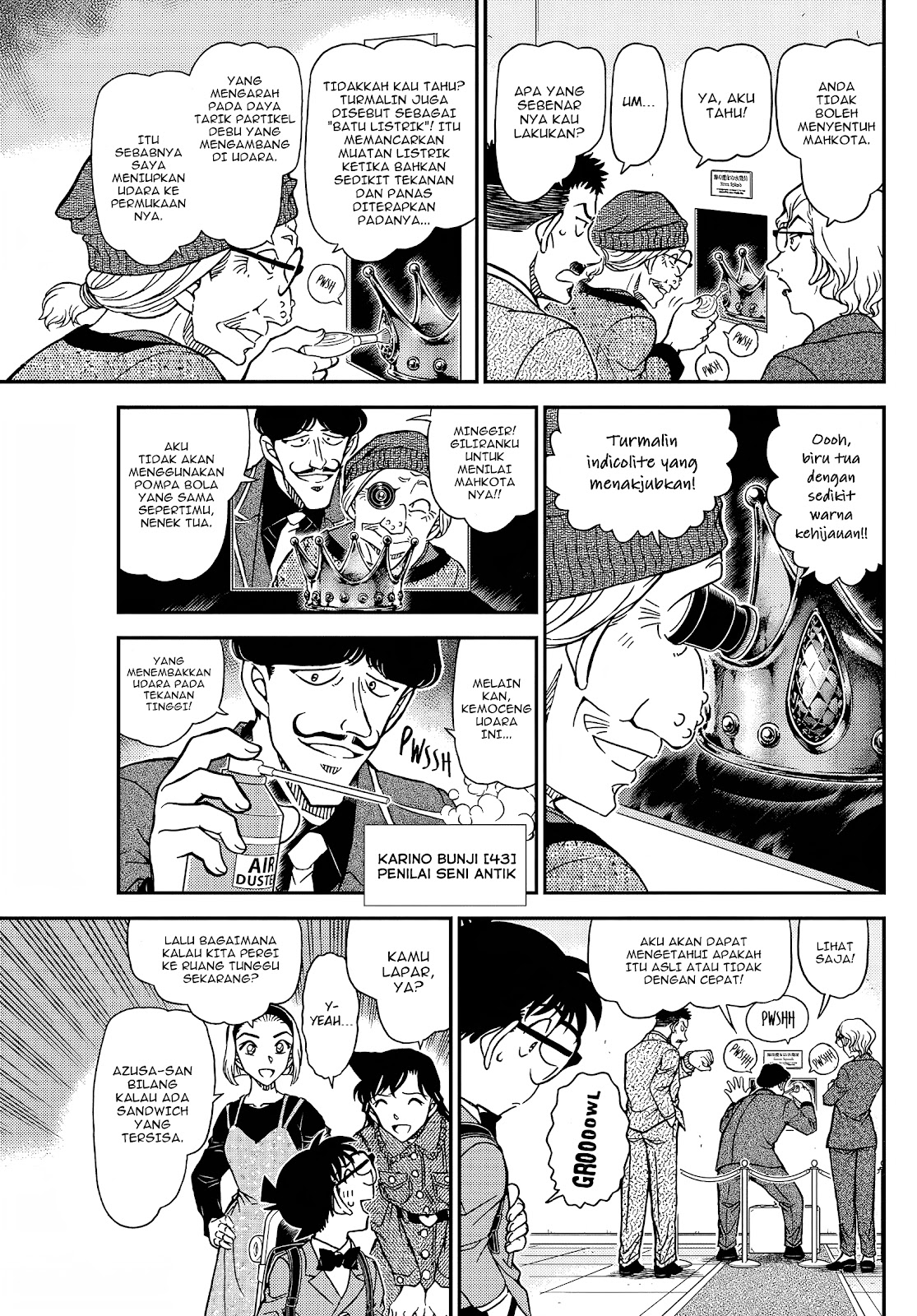 Detective Conan - Chapter 1100 - Page 11