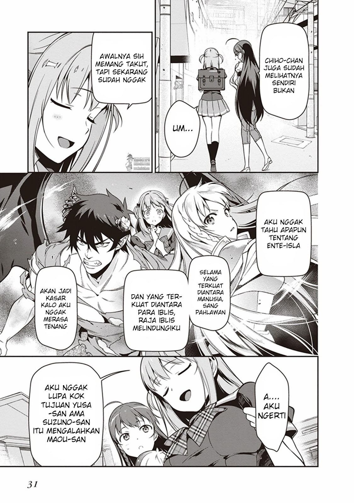 Hataraku Maou-sama! - Chapter 47.2 - Page 4