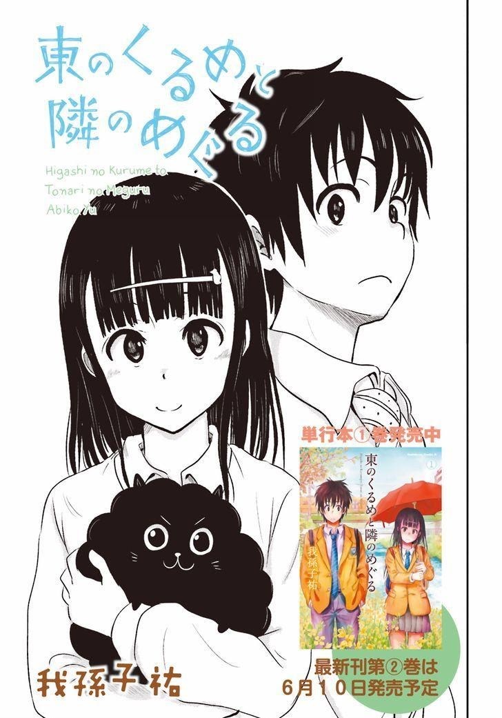 Higashi no Kurume to Tonari no Meguru - Chapter 17 - Page 1