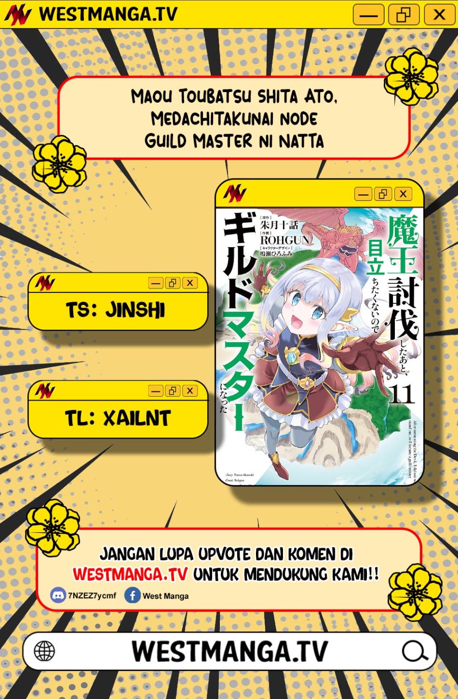 Maou Toubatsu Shita Ato, Medachitakunai node Guild Master ni Natta - Chapter 72 - Page 3