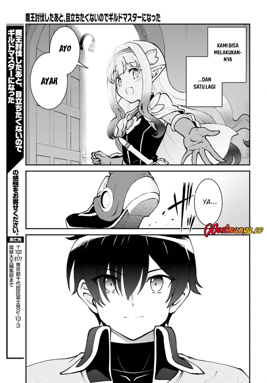 Maou Toubatsu Shita Ato, Medachitakunai node Guild Master ni Natta - Chapter 74 - Page 24