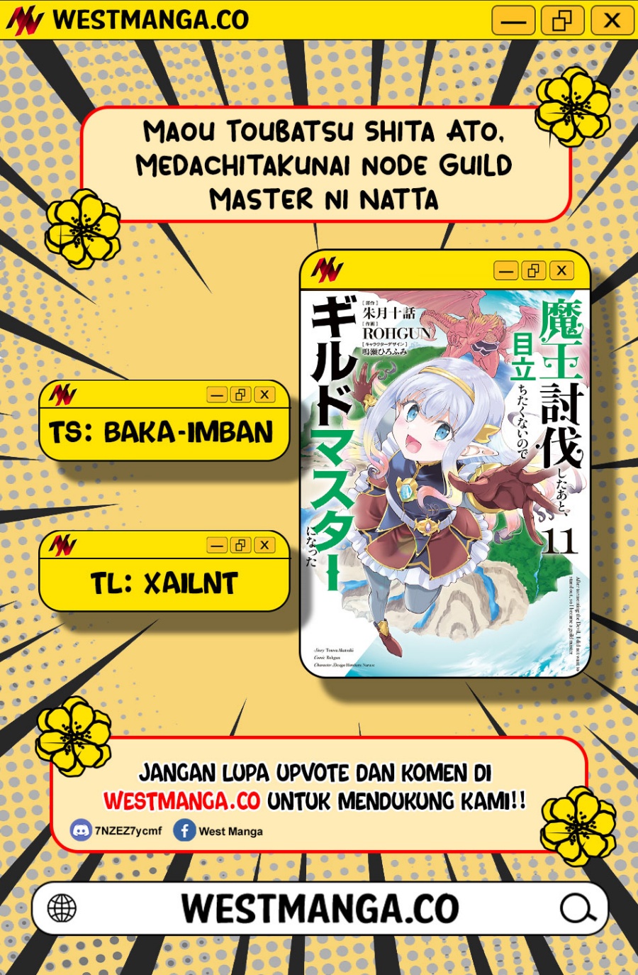 Maou Toubatsu Shita Ato, Medachitakunai node Guild Master ni Natta - Chapter 74 - Page 3
