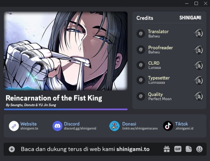Reincarnation Of The Fist King - Chapter 74 - Page 1
