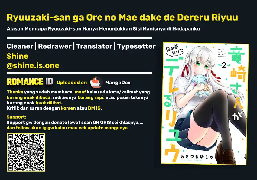 Ryuuzaki-san ga Ore no Mae dake de Dereru Ryuu - Chapter 10.5 - Page 8