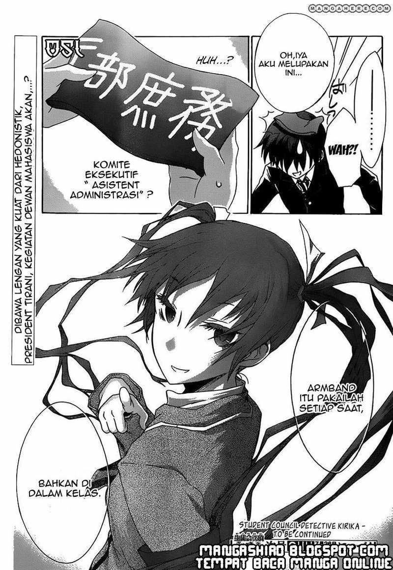 Seitokai Tantei Kirita - Chapter 2 - Page 31