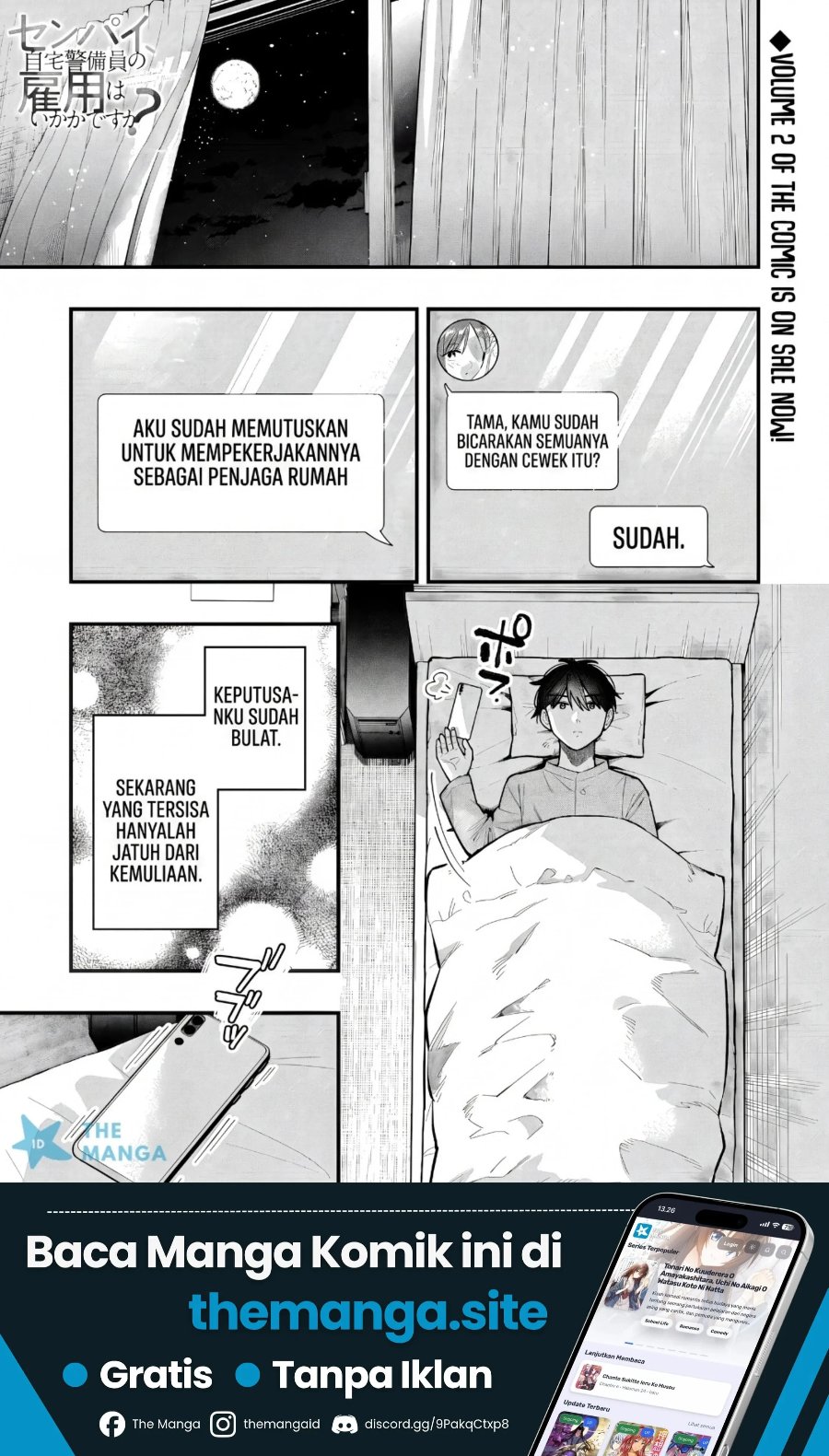 Senpai, Jitaku Keibiin no Koyou wa Ikaga desu ka? - Chapter 15 - Page 2