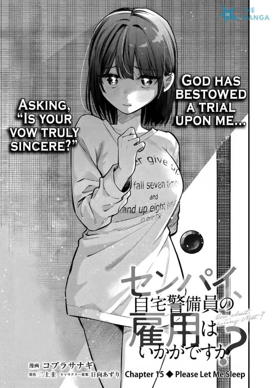 Senpai, Jitaku Keibiin no Koyou wa Ikaga desu ka? - Chapter 15 - Page 6