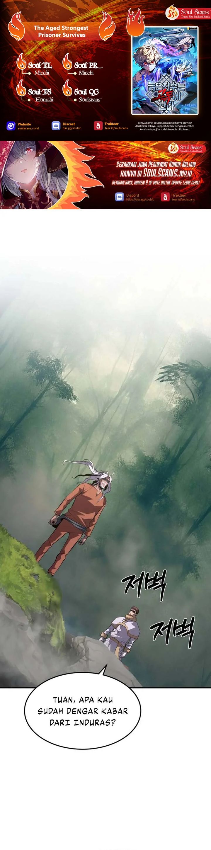 The Aged Strongest Prisoner Survives Again Today - Chapter 45 - Page 1
