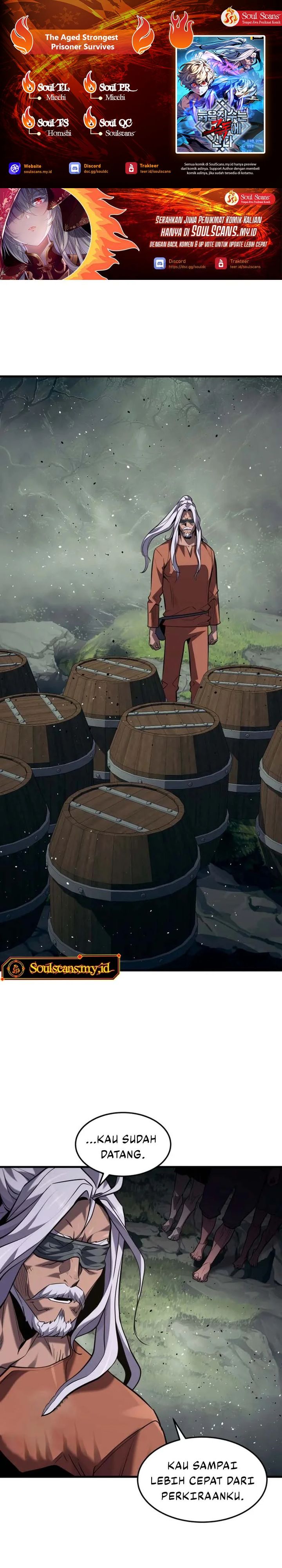 The Aged Strongest Prisoner Survives Again Today - Chapter 46 - Page 1