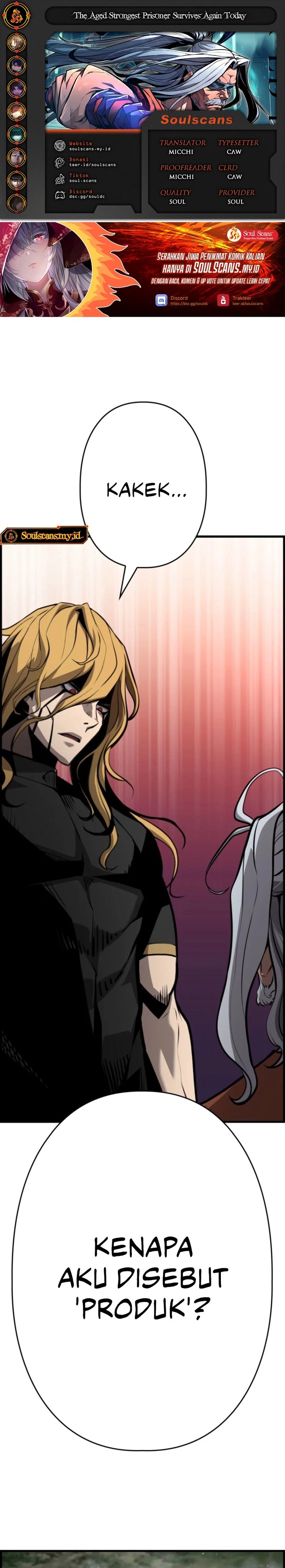 The Aged Strongest Prisoner Survives Again Today - Chapter 50 - Page 1