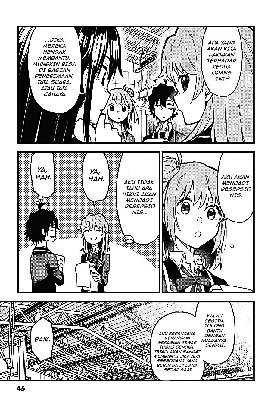 Yahari Ore no Seishun Love Come wa Machigatteiru - Chapter 106 - Page 11