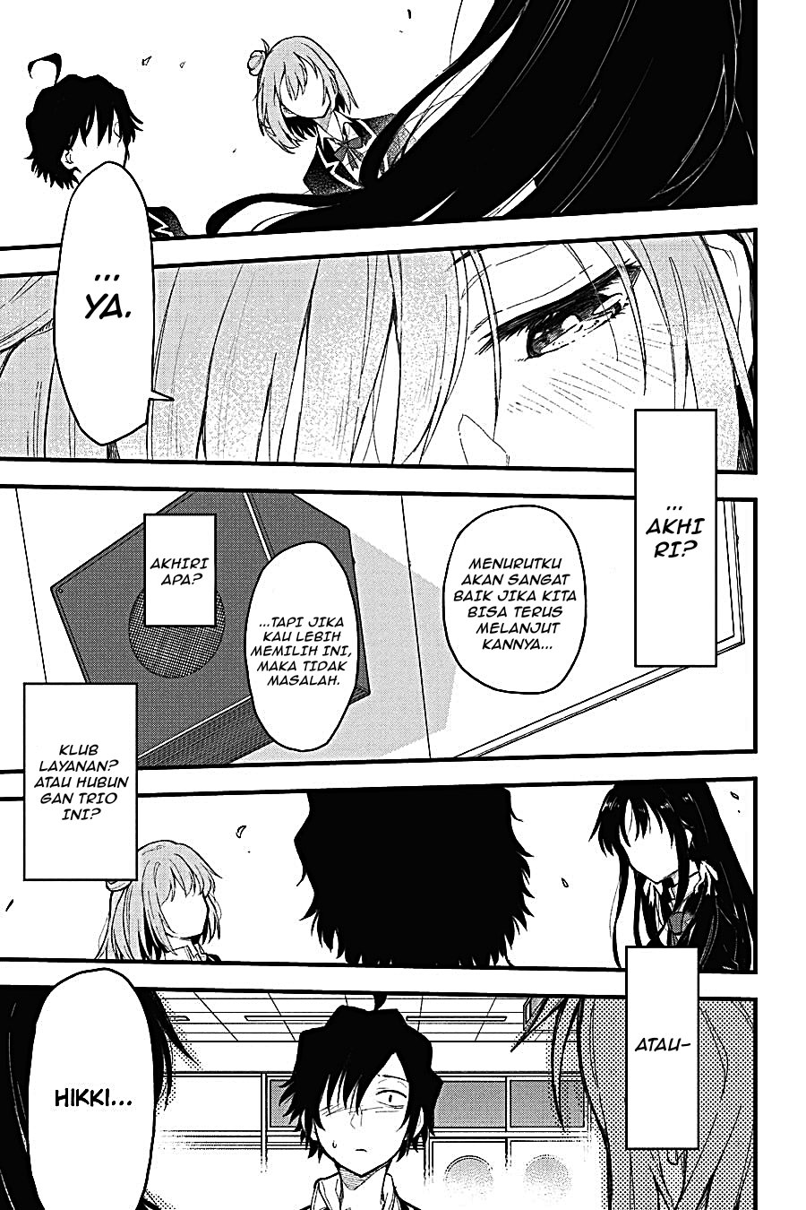 Yahari Ore no Seishun Love Come wa Machigatteiru - Chapter 108 - Page 15