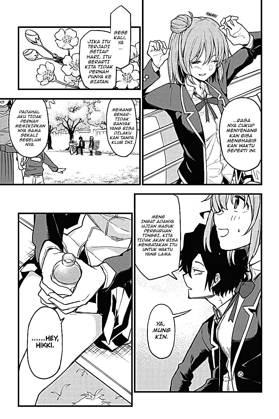 Yahari Ore no Seishun Love Come wa Machigatteiru - Chapter 109 - Page 7