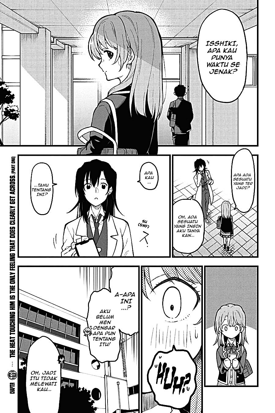Yahari Ore no Seishun Love Come wa Machigatteiru - Chapter 110 - Page 1