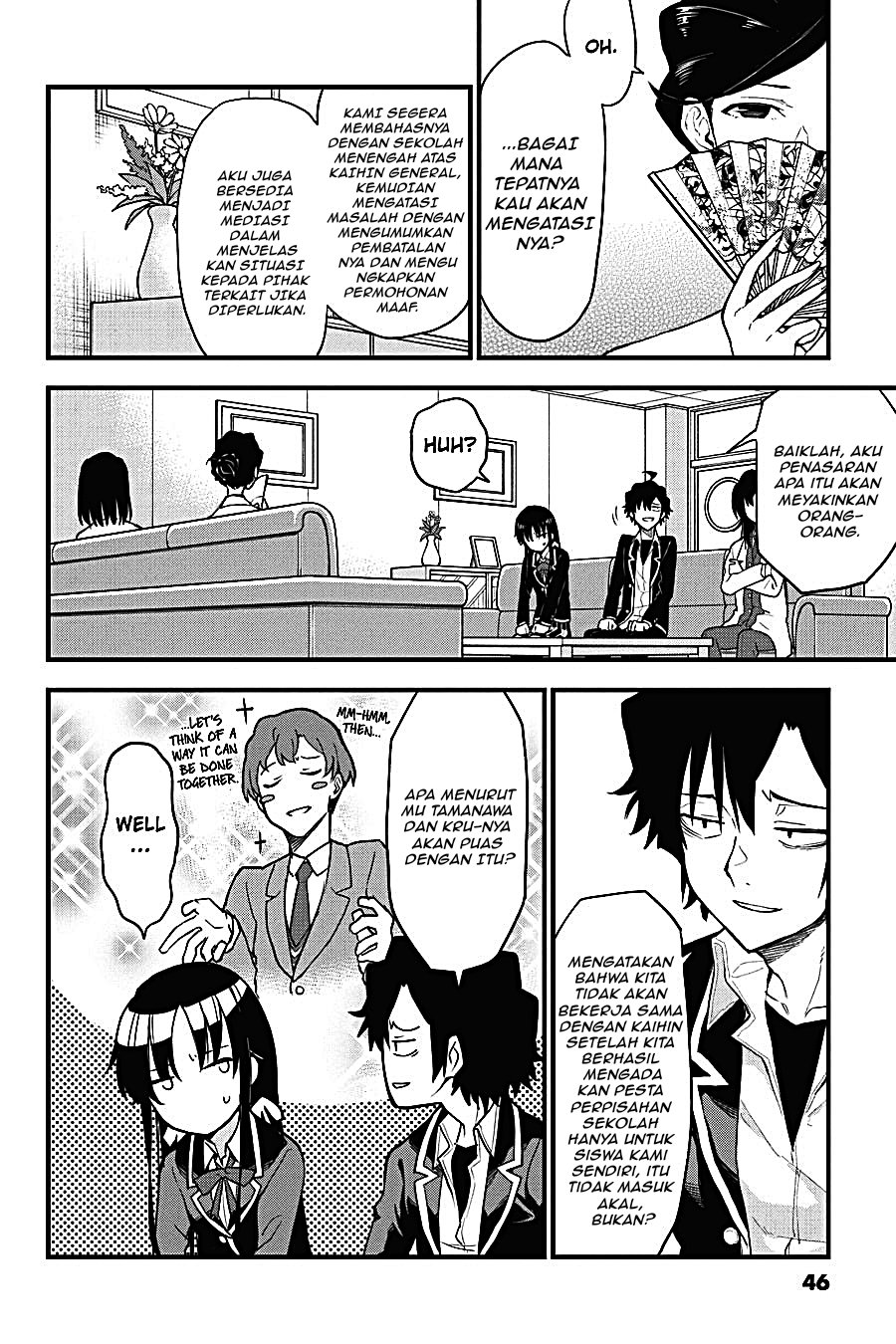 Yahari Ore no Seishun Love Come wa Machigatteiru - Chapter 110 - Page 12