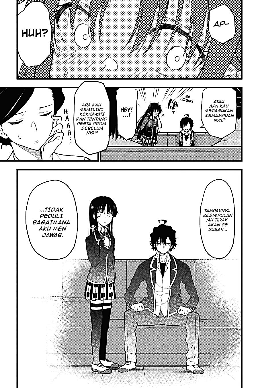 Yahari Ore no Seishun Love Come wa Machigatteiru - Chapter 110 - Page 23