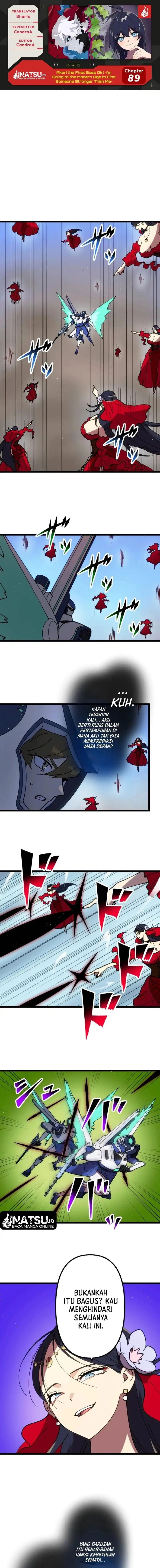 Akari the Final Boss Girl ~I'm Going to the Modern Age to Find Someone Stronger Than Me~ - Chapter 89 - Page 1