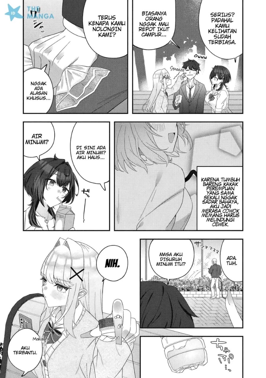 Dekkai Gyaru to Chicchai Gyaru ga Shitsuren Shita Ore no Shinkyo ni Iribitatteiru - Chapter 1 - Page 11