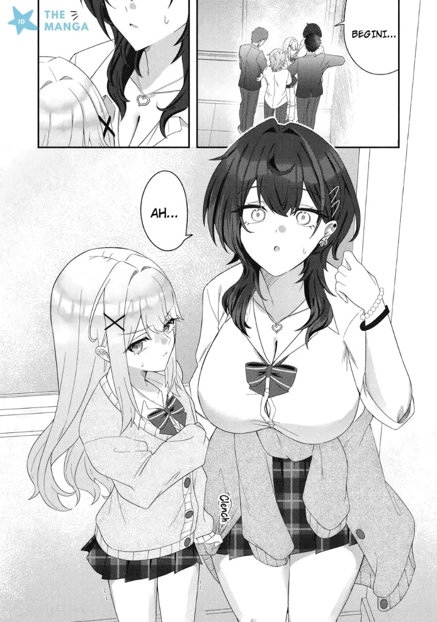 Dekkai Gyaru to Chicchai Gyaru ga Shitsuren Shita Ore no Shinkyo ni Iribitatteiru - Chapter 1 - Page 5