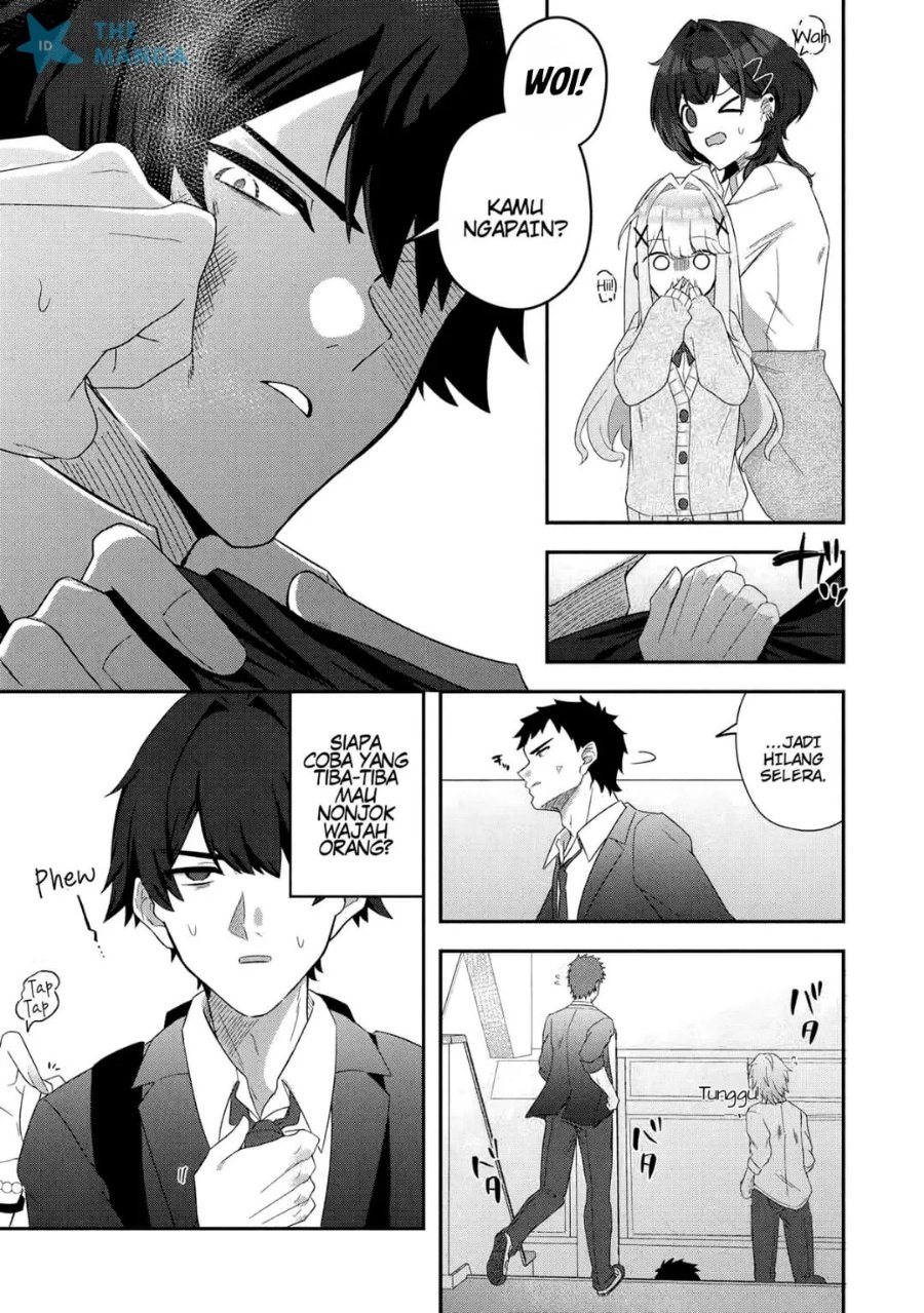 Dekkai Gyaru to Chicchai Gyaru ga Shitsuren Shita Ore no Shinkyo ni Iribitatteiru - Chapter 1 - Page 7