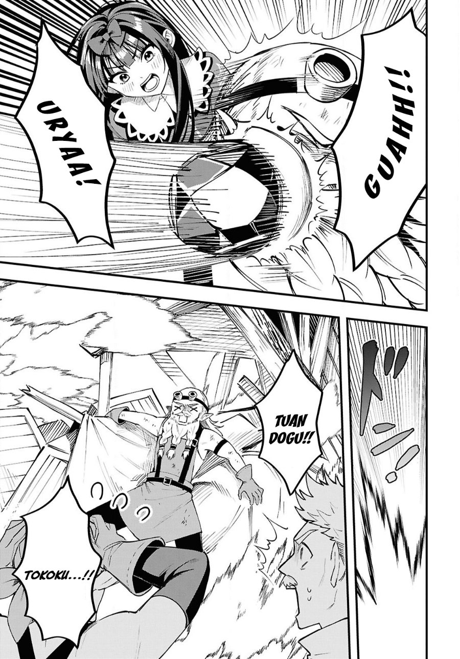 Doumo, Butsuyoku no Seijo desu: Musou Skill "Clear Houshuu" de Seidai ni Kanchigai Saremashita - Chapter 8 - Page 10