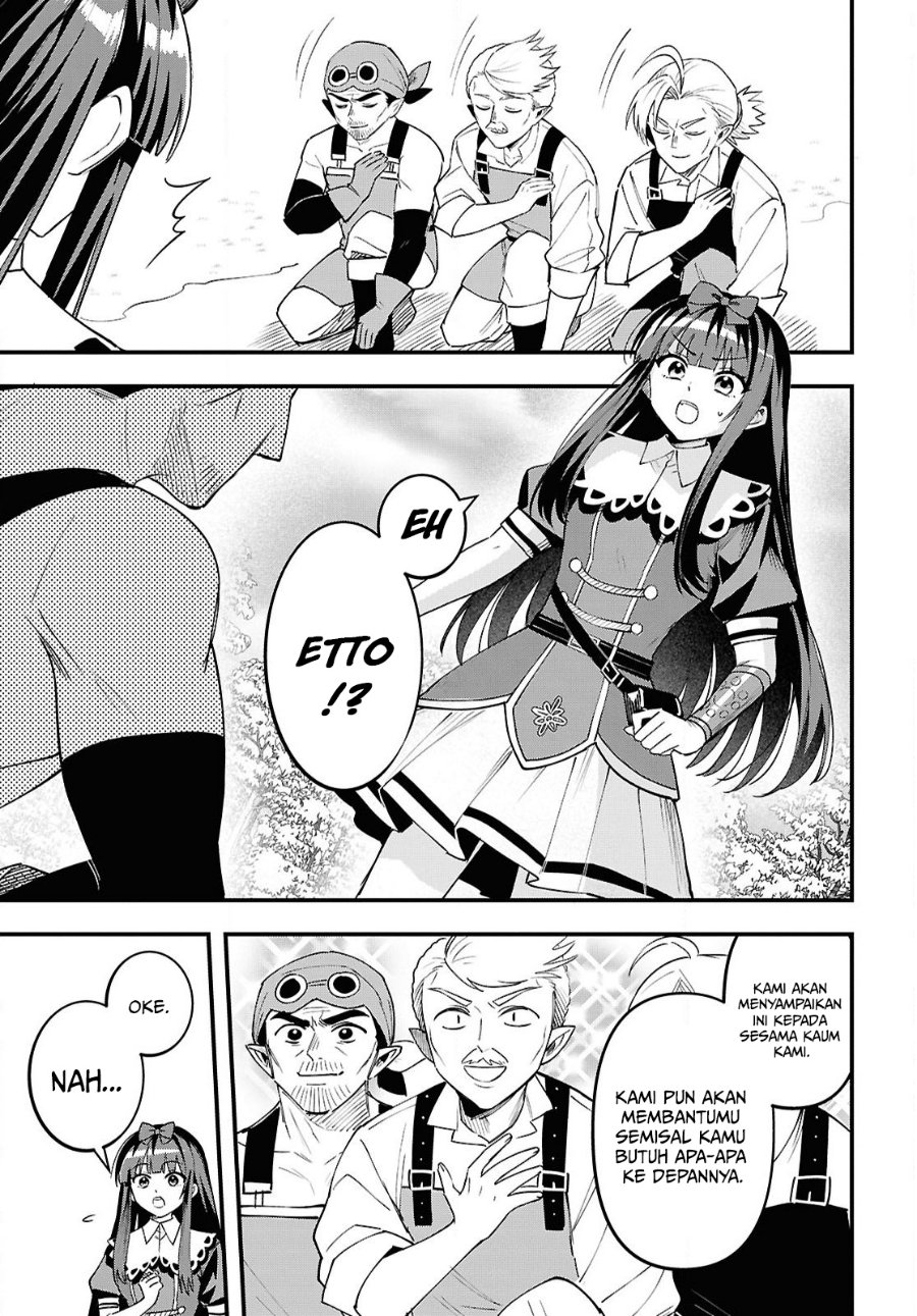 Doumo, Butsuyoku no Seijo desu: Musou Skill "Clear Houshuu" de Seidai ni Kanchigai Saremashita - Chapter 8 - Page 18