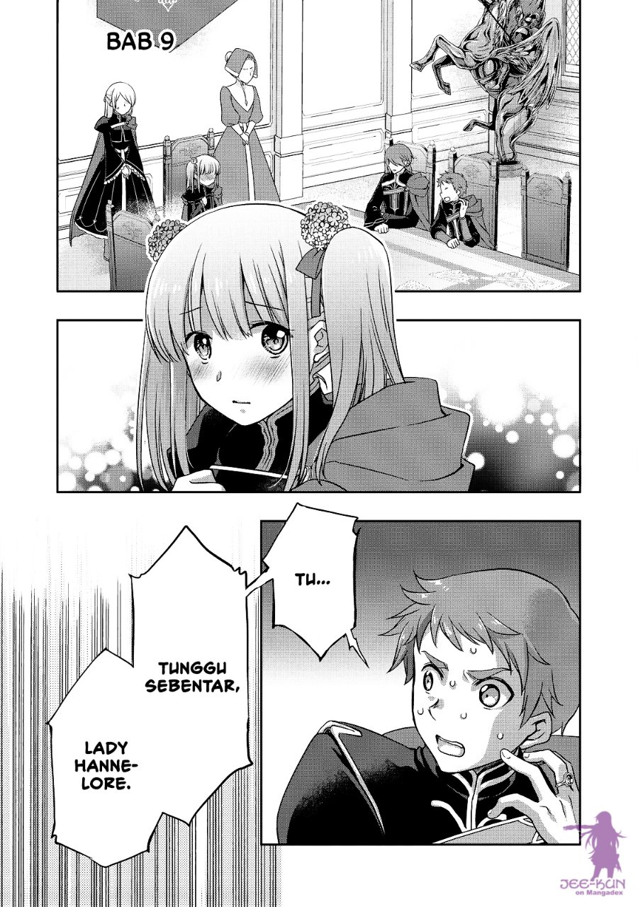 Honzuki no Gekokujou: Hannerōre no Kizoku-in Gonensei Ichi – Koishite Mitai O’hime-sama - Chapter 9 - Page 1