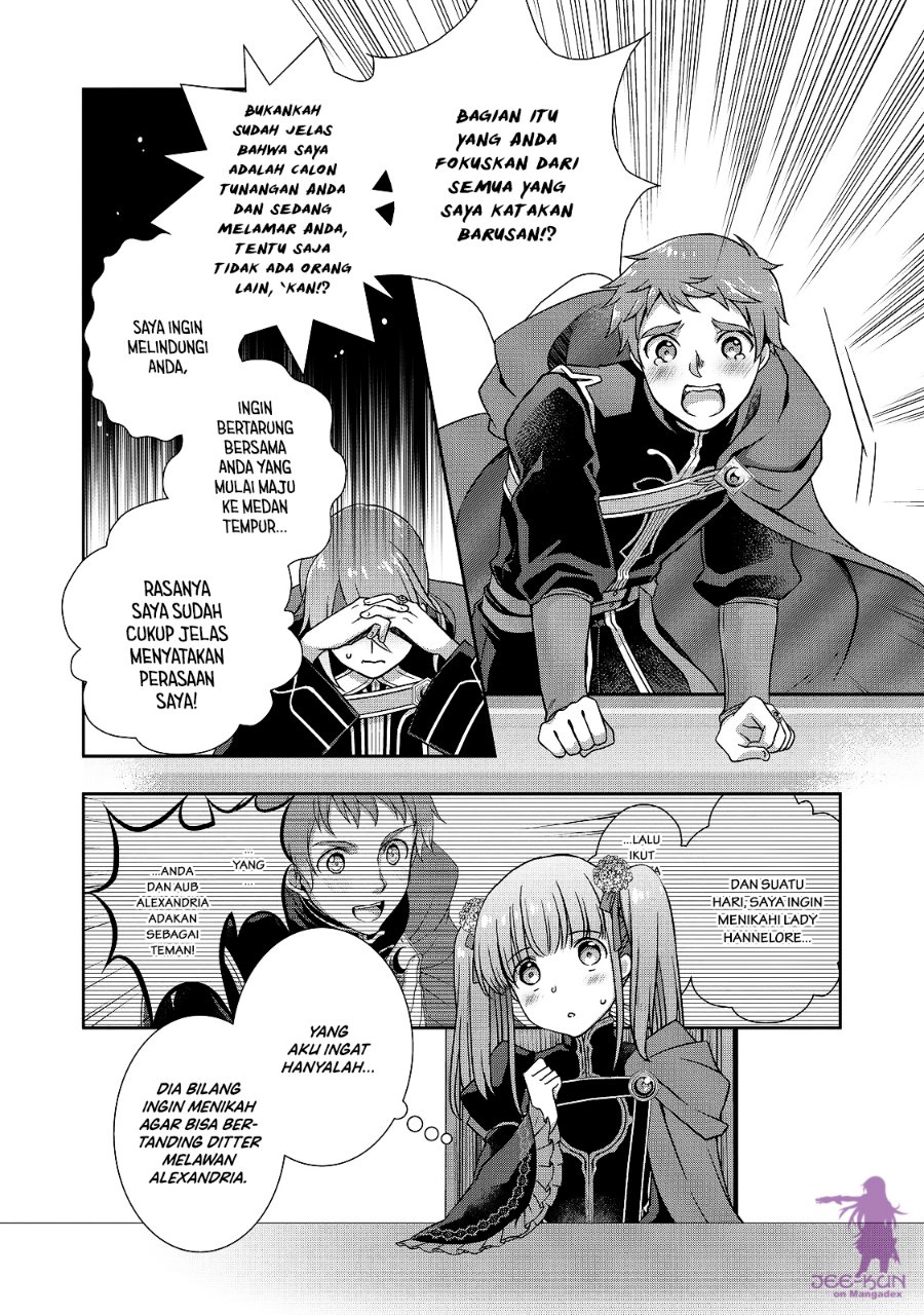 Honzuki no Gekokujou: Hannerōre no Kizoku-in Gonensei Ichi – Koishite Mitai O’hime-sama - Chapter 9 - Page 2