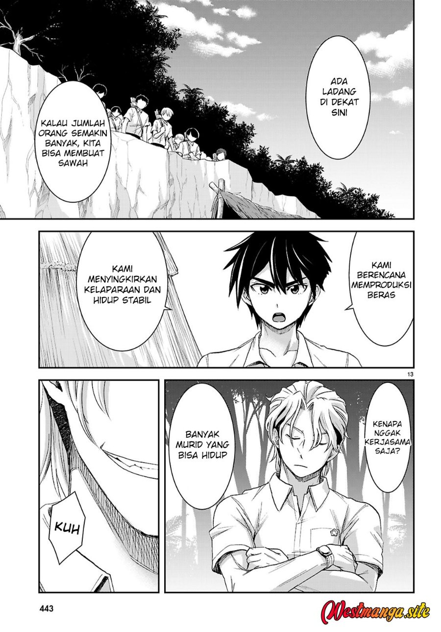 Isekai Yurutto Survival Seikatsu: Gakkou no Minna to Isekai no Mujintou ni Tenishitakedo Ore Dake Rakushou desu - Chapter 47 - Page 17