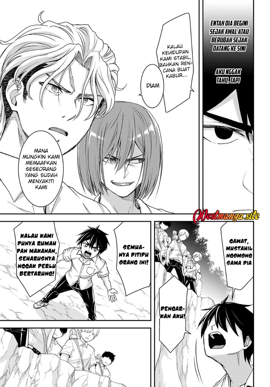 Isekai Yurutto Survival Seikatsu: Gakkou no Minna to Isekai no Mujintou ni Tenishitakedo Ore Dake Rakushou desu - Chapter 47 - Page 21