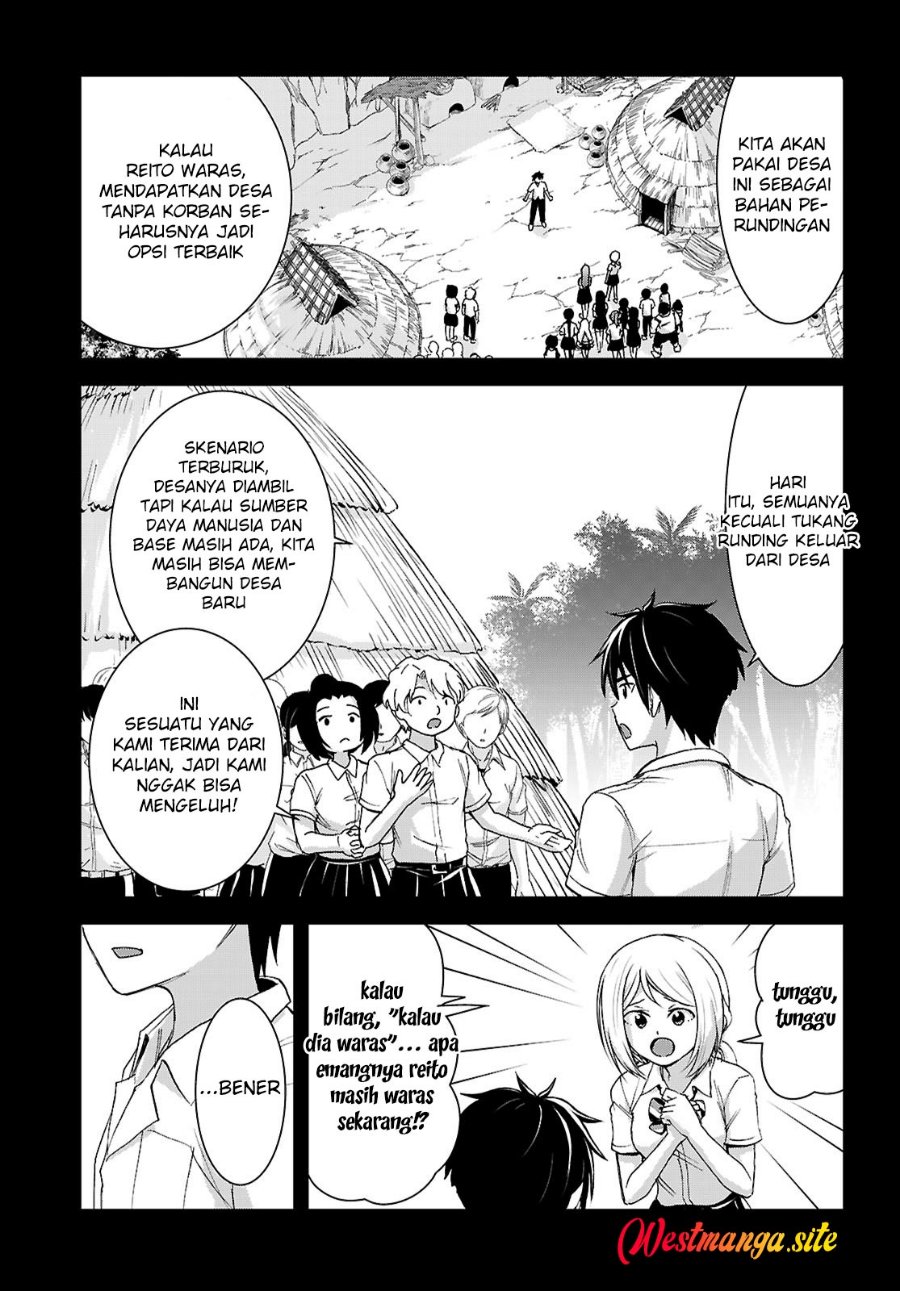 Isekai Yurutto Survival Seikatsu: Gakkou no Minna to Isekai no Mujintou ni Tenishitakedo Ore Dake Rakushou desu - Chapter 47 - Page 9