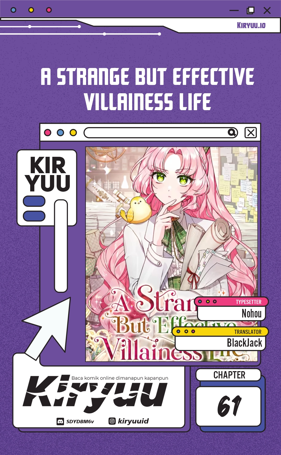 A Strange But Effective Villainess Life - Chapter 61 - Page 1
