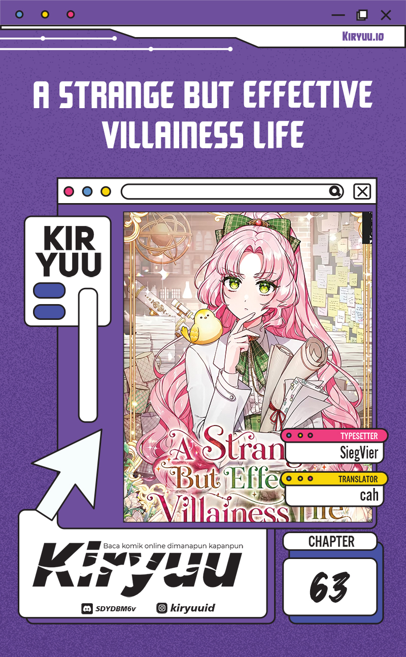 A Strange But Effective Villainess Life - Chapter 63 - Page 1