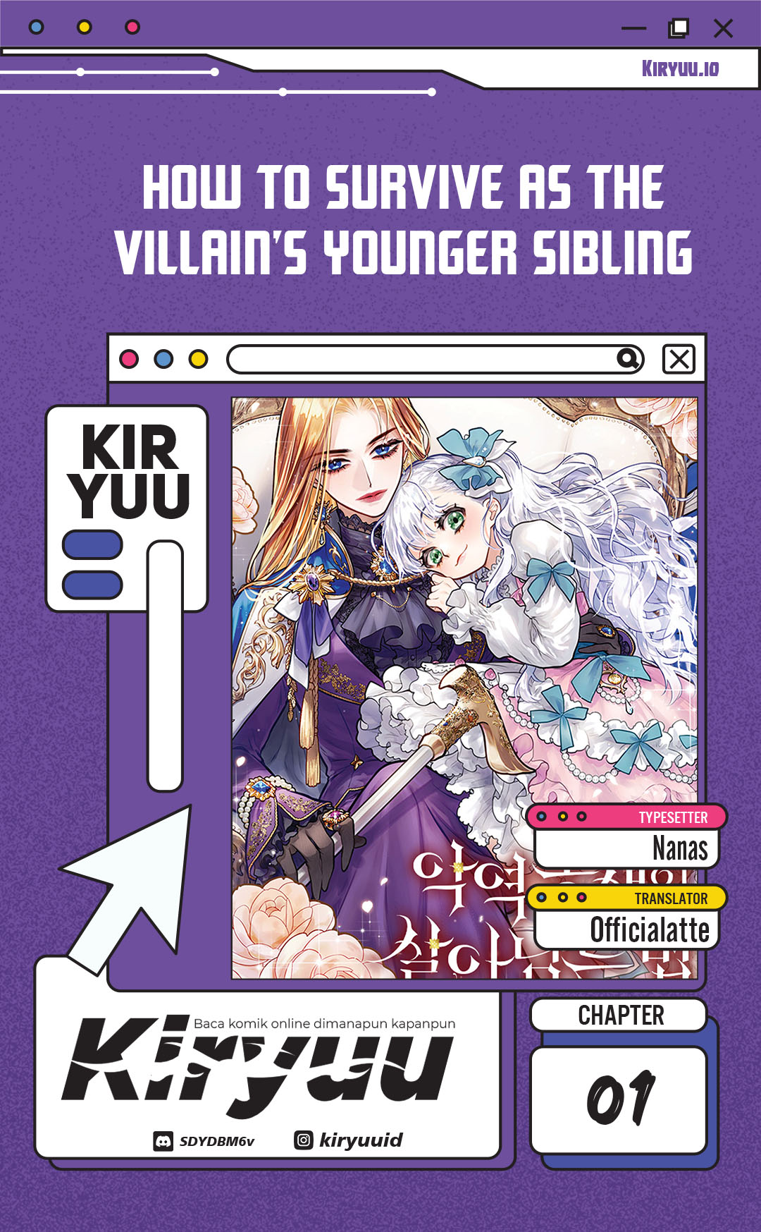 How to Survive as the Villain’s Younger Sibling - Chapter 1 - Page 1