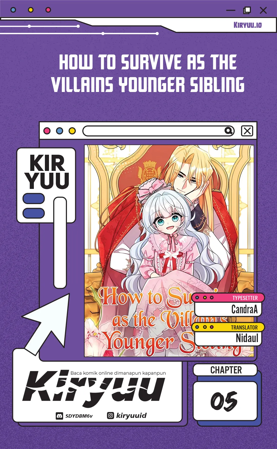How to Survive as the Villain’s Younger Sibling - Chapter 5 - Page 1