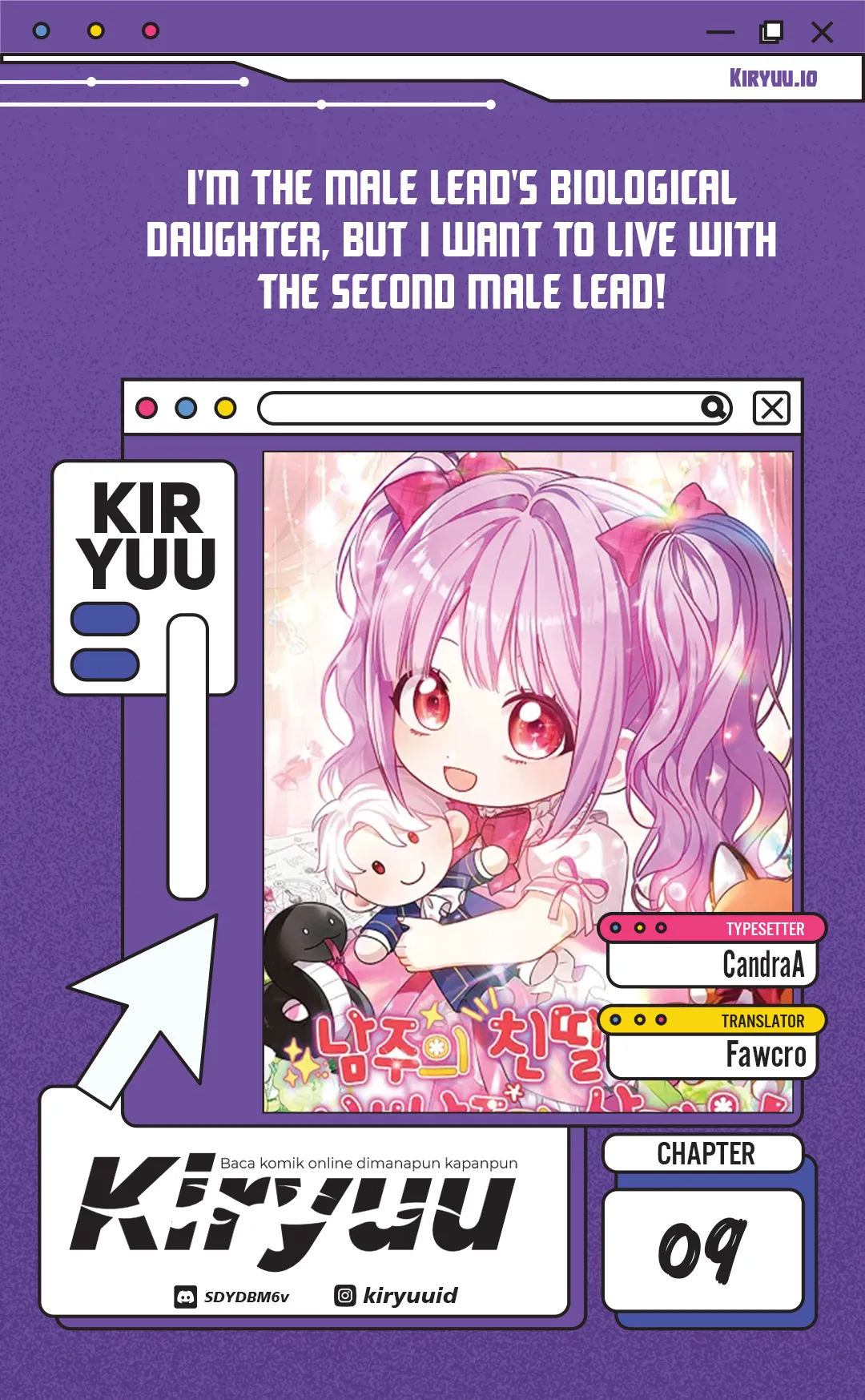 I'm The Male Lead's Biological Daughter, But I Want To Live With The Second Male Lead! - Chapter 9 - Page 1
