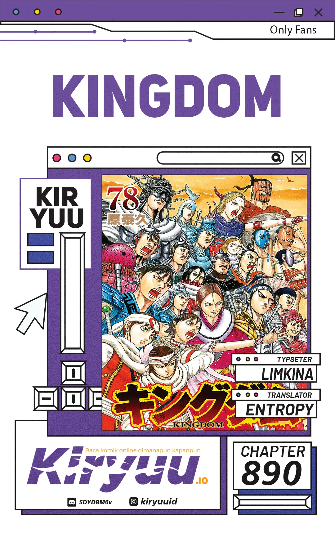Kingdom - Chapter 890 - Page 1