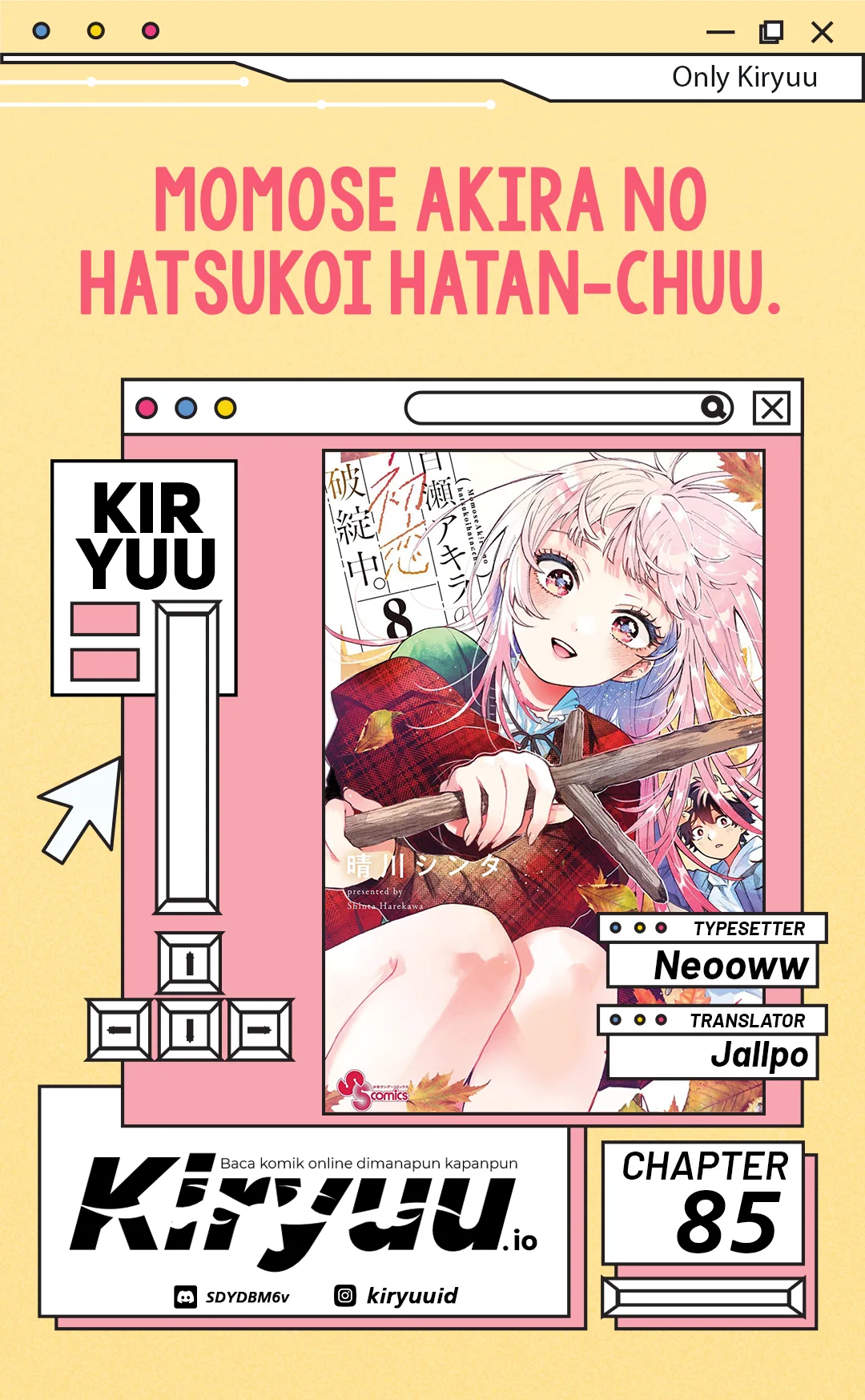 Momose Akira no Hatsukoi Hatan-chuu. Chapter 85 Komik Bahasa Indonesia