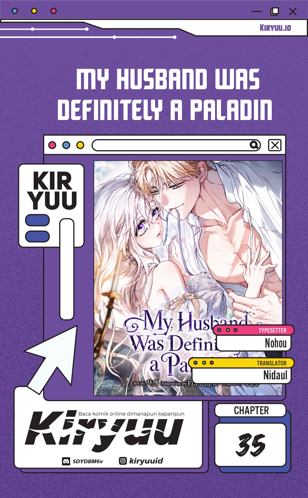My Husband Was Definitely a Paladin - Chapter 35 - Page 2