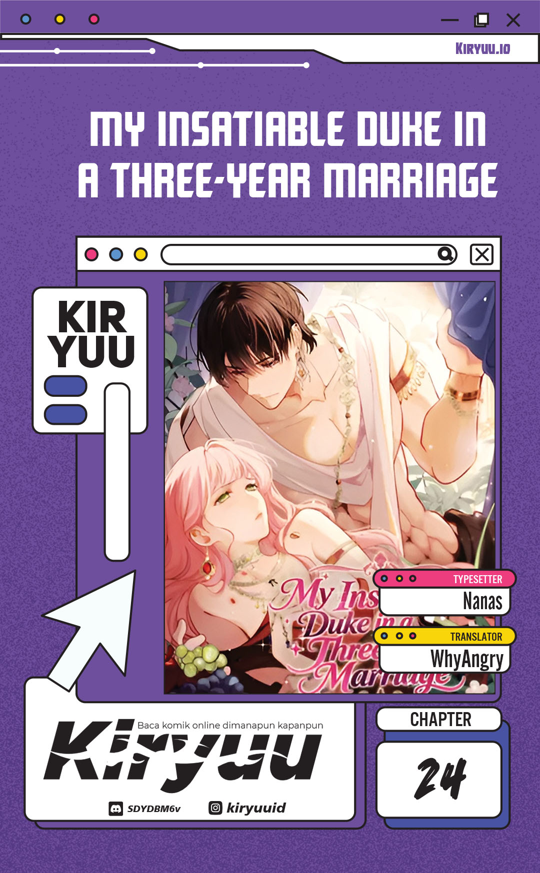My Insatiable Duke in a Three-Year Marriage - Chapter 24 - Page 1
