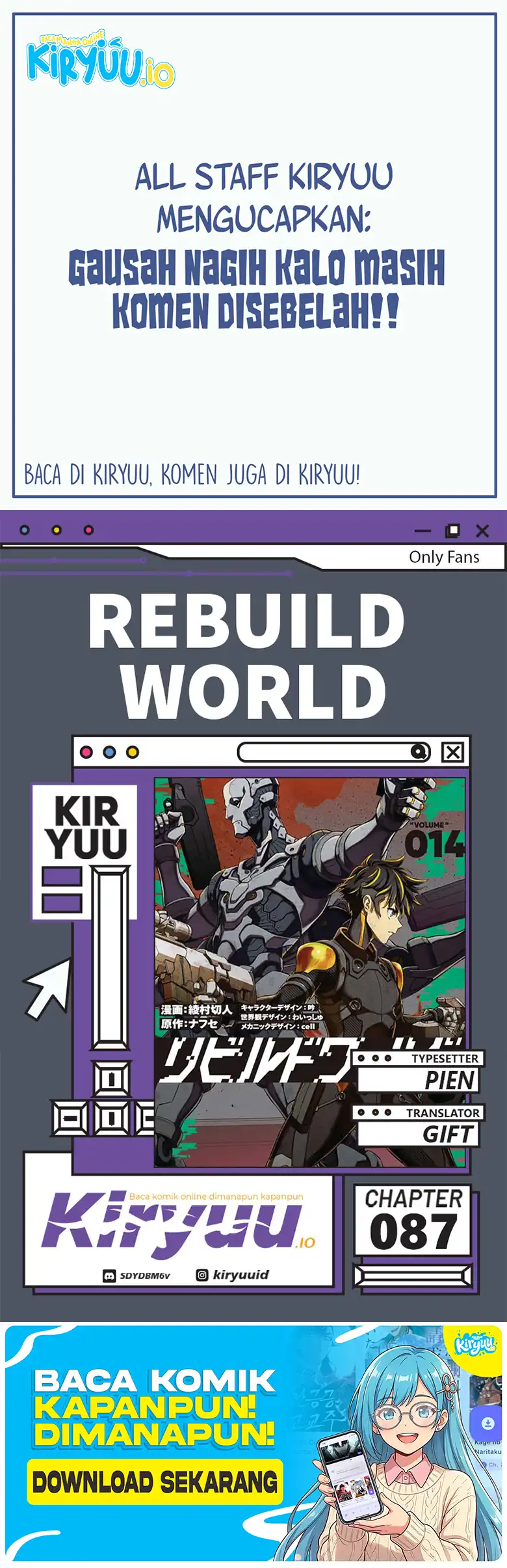 Rebuild World - Chapter 87 - Page 1
