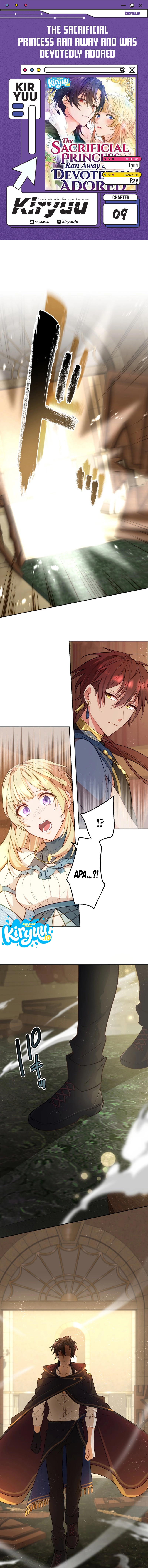 The Sacrificial Princess Ran Away and was Devotedly Adored - Chapter 9 - Page 1
