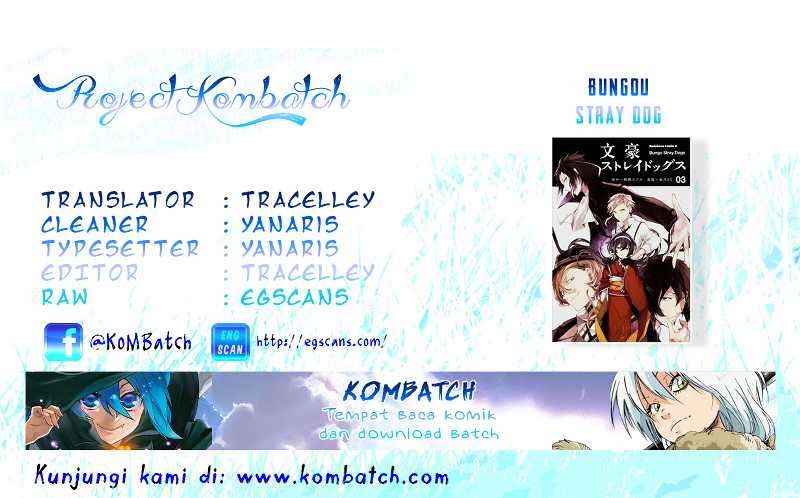 
              Bungou Stray Dogs             Chapter 4