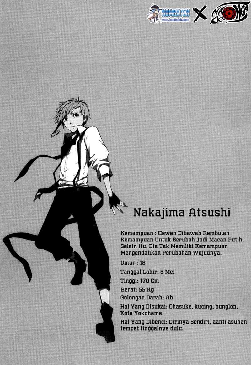 
              Bungou Stray Dogs             Chapter 5