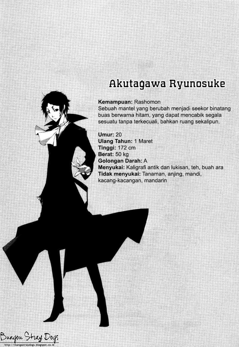 
              Bungou Stray Dogs             Chapter 8