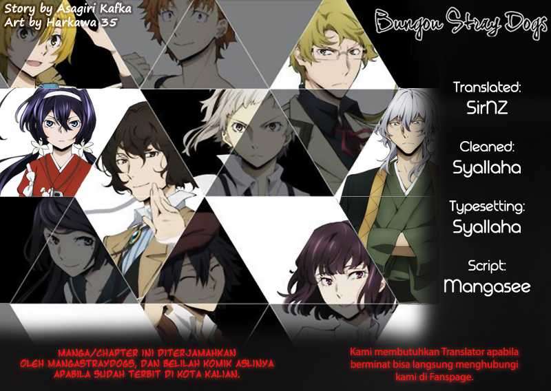 
              Bungou Stray Dogs             Chapter 8