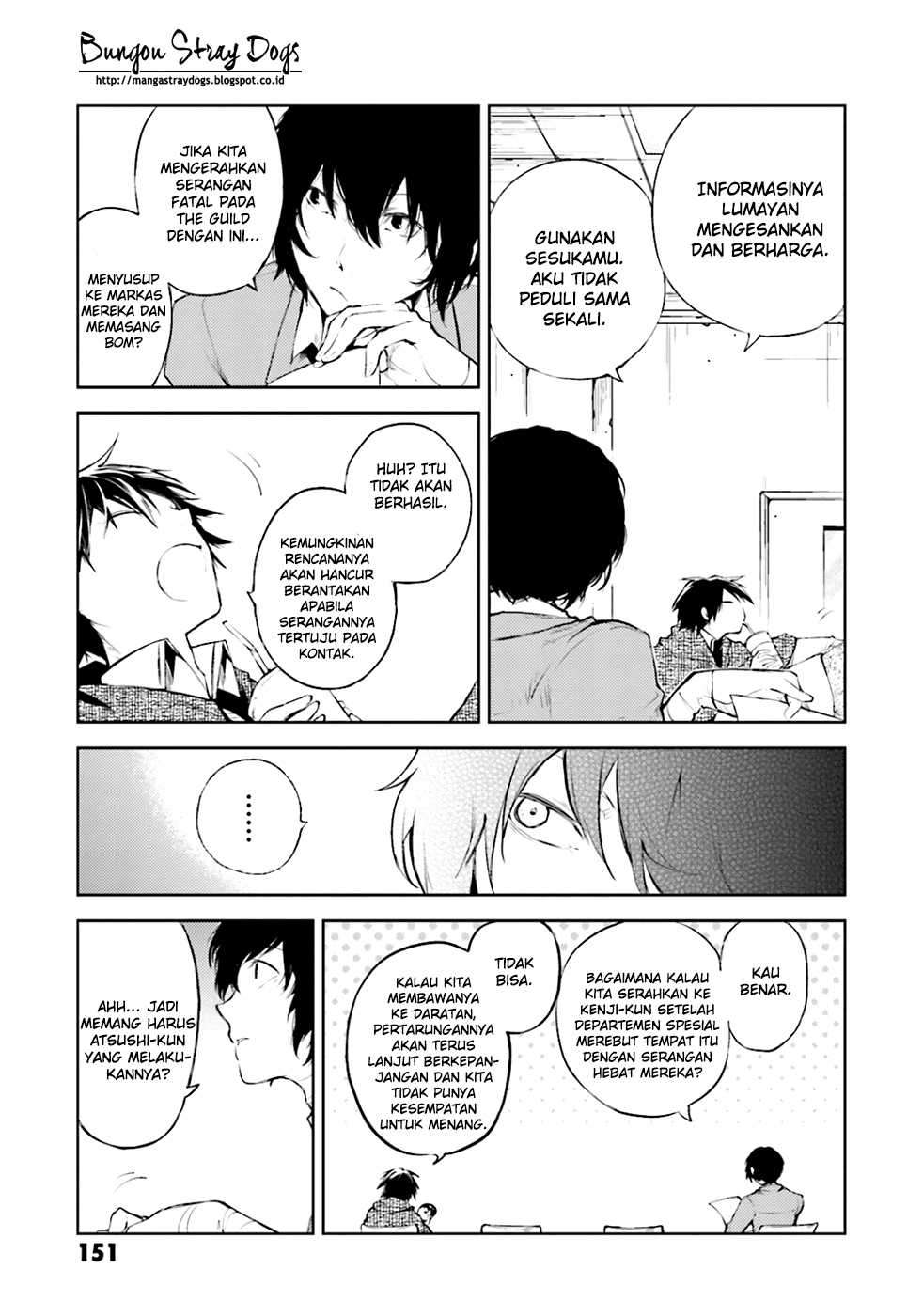
              Bungou Stray Dogs             Chapter 33