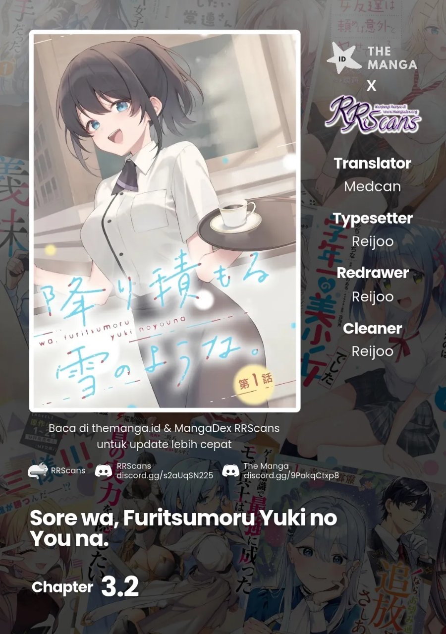 Sore wa, Furitsumoru Yuki no You na - Chapter 3.2 - Page 1