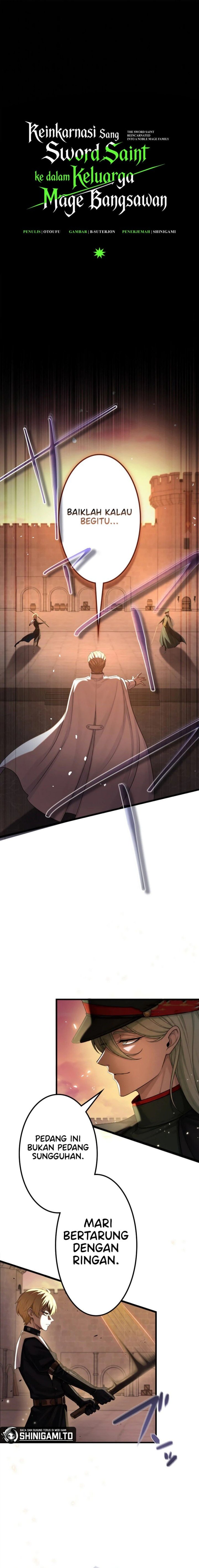 The Sword Saint Reincarnated Into A Noble Mage Family - Chapter 27 - Page 4