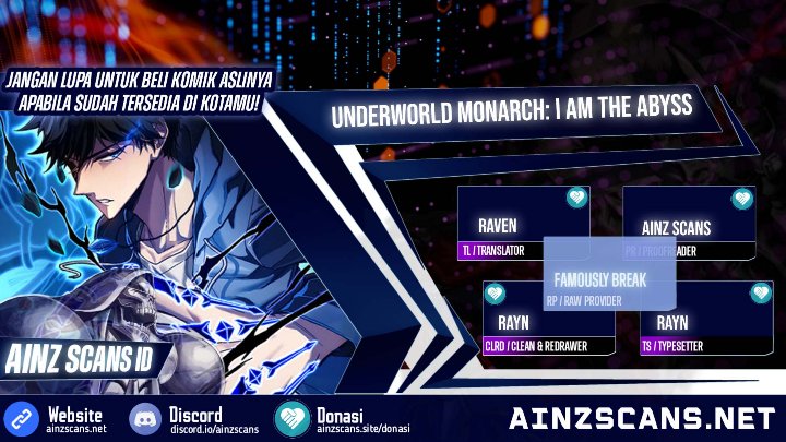 Underworld Monarch: I Am the Abyss - Chapter 12 - Page 1